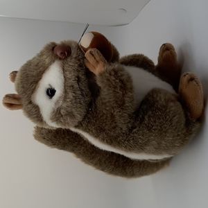 9" Chipmunk Squirrel Plush Stuffed Animal Soft Toy Acorn